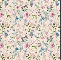 Kain Poplin Katun 100% Bermotif Bunga Kecil 100gsm, Modis dan Polos, untuk Gaun, Kain Poplin Katun Bermotif Mawar