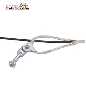 CATVSCOPE FTTH ADSS/OPGW Hanging Cable Tension Clamp Preformed Armour Rods Suspension Tension Clamp For Fiber Cable