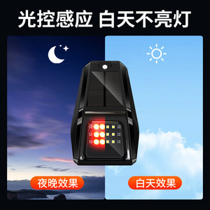 ไฟส่องหลังคาโซลาร์เซลล์ Meicas 12V ไฟ LED สโตรบเตือนภัยสำหรับรถบรรทุก รถกระบะ ไฟวิ่งกลางวัน - Product Image 3