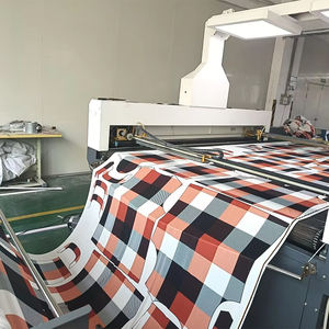 Machine de découpe laser pour vêtements de sport imprimés numériquement, nouvelle génération de roulements à billes, IA pour badges, dentelle, rideaux, tissus de maillots de bain - Product Image 6