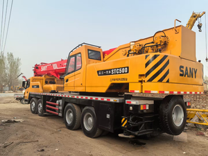 Grue mobile sur camion Tadano et Kato de 50 tonnes avec moteur Weichai, pompe Hangfa, roulement de boîte de vitesses et composants essentiels du moteur - Product Image 2