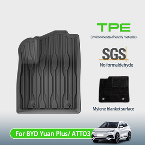 Misura personalizzata TPE auto tappetini, rivestimenti <span class=keywords><strong>per</strong></span> bagagliaio e protezioni <span class=keywords><strong>per</strong></span> schienale <span class=keywords><strong>per</strong></span> 2022 - 2025 BYD Yuan PLUS/ATTO 3 - Product Image 2