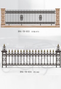 מרפסת מודרנית חיצונית עכשווית מעקות ברזל יצוק מעקות אלומיניום עבור דק התקנת קיר דק התקנה - Product Image 3