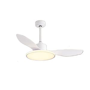 Ventilador de Techo LED de Alta Calidad de 48 Pulgadas con 3 Aspas de Madera Maciza, DC 35W, 6 Velocidades, Control Remoto, Estilo Moderno, Funcionamiento Silencioso - Product Image 1