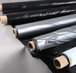 Rollo de Lámina de Plástico para Construcción de 6 Mil, Rollo de Polietileno Negro de 20' X 100', Rollo de Película de Construcción Resistente - Product Image 4