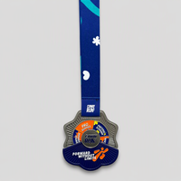 Kit de finisseur de marathon personnalisé avec logo : Médaille, T-shirt, Sac à cordon, Casquette de course, Bandeau anti-transpiration, Serviette rafraîchissante – Fournitures pour événements sportifs