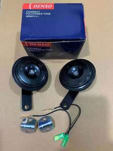 Klaxon de voiture à <span class=keywords><strong>disque</strong></span> de type Seger à tonalité haute et basse G21, 12 volts, 110 dB, en fer noir, klaxons de voiture 12V 24V - Product Image 2