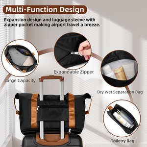 Elegante bolsa <span class=keywords><strong>de</strong></span> equipaje duradera <span class=keywords><strong>de</strong></span> gran capacidad para exteriores, gran capacidad <span class=keywords><strong>con</strong></span> asa suave, bolsa <span class=keywords><strong>de</strong></span> <span class=keywords><strong>viaje</strong></span>, <span class=keywords><strong>bolsas</strong></span> <span class=keywords><strong>de</strong></span> maquillaje esenciales para <span class=keywords><strong>viaje</strong></span> - Product Image 3