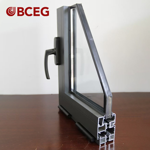 Chất lượng cao hai lớp cách nhiệt mờ sợi thủy tinh Windows sợi thủy tinh nghiêng vào trong và lật cửa sổ để mở - Product Image 5