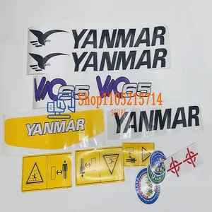Adesivi Completi per Veicoli Applicabili a YANMAR Vio <span class=keywords><strong>15</strong></span> 17/20/25/30/35/45/55/65 per Escavatori Yangma, Logo di Alta Qualità, Adesivi per Auto - Product Image 4