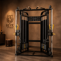 Peralatan Fitness Bodybuilding Desain Baru Ekspor Langsung Pabrik, Gym Komersial & Rumah Tangga, Cross Cable Pin Loaded dengan Garansi