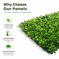 Panneau mural végétal artificiel multi-types Milan Eucalyptus, tapis de gazon vert en plastique pour décoration murale de fond de projet commercial intérieur