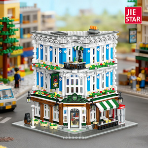 Set de Construcción Modular GANRAKU, Club Musical, 2897 Piezas, Modelo de Arquitectura Urbana Europea Premium para Coleccionistas Adultos - Product Image 3