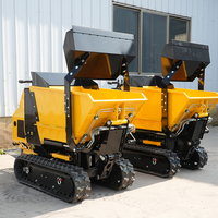 Mini-Dumper Frontlader Raupenlader EURO 5 Selbstladender Kleiner Raupen-Dumper 500kg 800kg