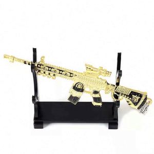A granel Flash bomba Granada arma Airdrop caja Pan 98K AK47 pistola casco llavero - Product Image 3