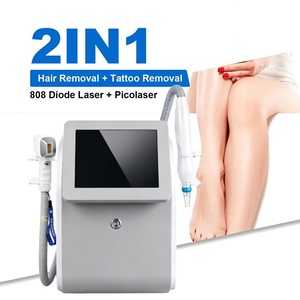 Máquina Profesional 2 en 1 de Depilación Láser de Diodo ICE 808nm y Eliminación de Tatuajes con Láser Nd Yag de Picosegundos - Product Image 1