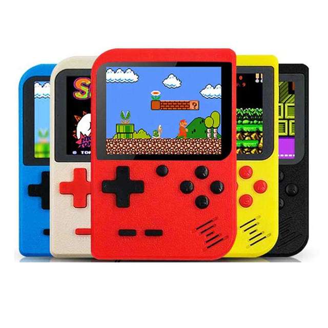 Anbernic Handheld Game Console 4 Inch IPS Screen Android RGB Light Design Portable Retro Video Game Console for Gaming Lovers