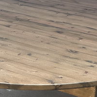Table rustique en bois d'extérieur Q-85, mobilier de banquet, tables de ferme pour mariage, table de ferme pour événements