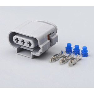 <b>Dragon</b> Leap Fog <b>Light</b> Socket Connector 1J0973723G Male Straight 11mm For Volkswagen Golf Jetta Bora - Product Image 1