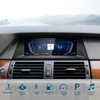 STWEIQualcomm Snapdragon680 6225 Android14 8.8 pouces pour BMW E70 E71 X5 X6 Lecteurs multimédias de voiture CPU GPS Navi CarPlay AUTO