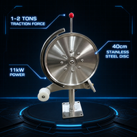 Tireur de filet hydraulique en acier inoxydable, capacité de traction de 2 tonnes, avec tuyau d'huile haute pression inclus pour les opérations de pêche en haute mer