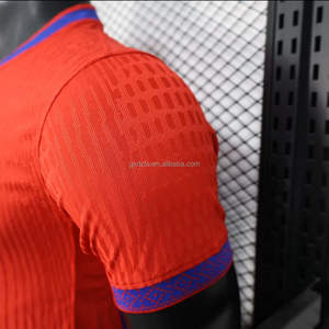 ชุดฟุตบอลโพลีเอสเตอร์ขายส่ง รุ่นทีมชาติ ปี 2025-2026 แบบสั่งทำพิเศษ ชุดฟุตบอลชายแบบซับลิเมชั่น - Product Image 4