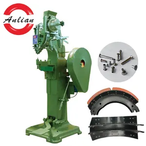 Electric hand press punching brake machine for rivets trunk brake lining ricet setting machine