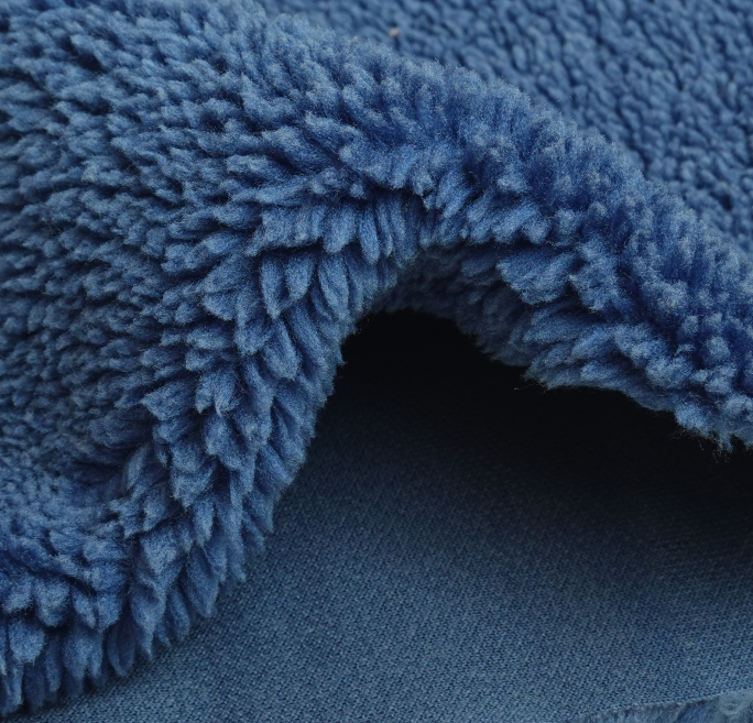 Sherpa Fabric 100% Polyester Fleece Warm Soft - Main Image