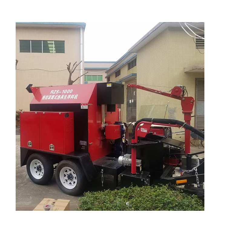 1000L Road Patcher Asphalt Recycler Infrarot Asphalt Hotbox