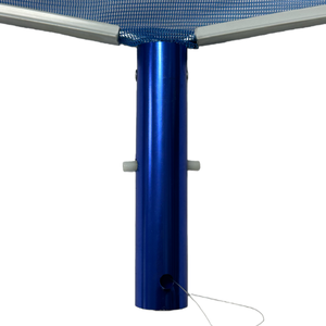 Blauer Aluminiumrahmen Schwimmbad-Laubkescher Skimmer-Netz mit Tiefem Beutel für Schwimmbäder - Product Image 5