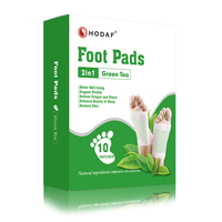 Nouveau 2 en 1 Healthcare Adhesive Cleansing Detox Foot Pads Herbal Foot Detox Patch
