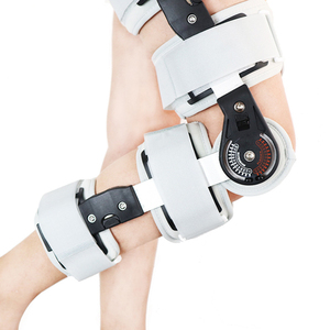 HKJD Genouillère <span class=keywords><strong>Articulée</strong></span> Réglable Soutien Orthopédique Genou <span class=keywords><strong>Ligament</strong></span> Rom Articulé Genouillère Antidémarrage - Product Image 6