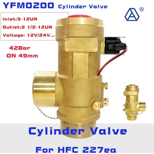 Extintor de Incendios con Solenoide FM200/HFC227 de 2 Pulgadas YFM0200S, Funciona de Forma Suave con Mínimo Esfuerzo Amplio Rango de Trabajo - Product Image 3