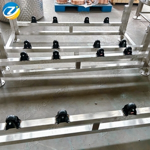 Le support en acier inoxydable ZJ OEM pour fûts de chêne est utilisé pour stocker les fûts de chêne <span class=keywords><strong>contenant</strong></span> <span class=keywords><strong>du</strong></span> <span class=keywords><strong>vin</strong></span>. - Product Image 5