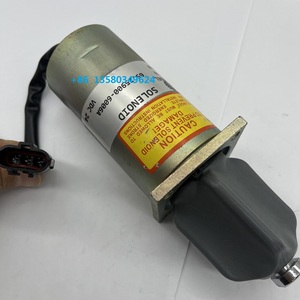 Solenoide de Parada de Bomba de Combustible 65.25900-6006A 300743-00068 24V para Daewoo <span class=keywords><strong>Doosan</strong></span> <span class=keywords><strong>D1146T</strong></span> P158LE P180LE P222LE GENSET - Product Image 5