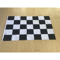 Signe de bannière de course de drapeau à carreaux de promotion d'impression de tissu numérique personnalisé de toute taille