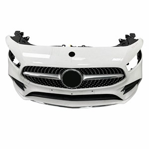 Pare-chocs avant d'origine pour <span class=keywords><strong>Mercedes</strong></span>-Benz <span class=keywords><strong>Classe</strong></span> A W177 <span class=keywords><strong>AMG</strong></span> <span class=keywords><strong>Line</strong></span>, complet avec calandre diamantée, radiateur OEM <span class=keywords><strong>A200</strong></span>/A180 - Product Image 2