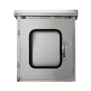 Boîtier de distribution double couche en acier inoxydable 304, étanche et résistant à la pluie, pour instruments de surveillance et actionneurs intérieurs/extérieurs - Product Image 1