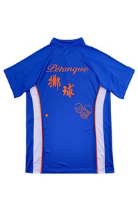 Venta al por mayor de camisetas de golf ajustadas antiarrugas de poliéster/algodón con diseño personalizado para hombre lisa de manga corta - Product Image 2
