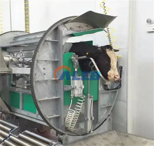 Boîte de contention rotative hydraulique, machine d'abattage de bovins, boîte d'abattage pour abattoir de bétail, vente chaude - Product Image 5