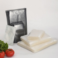 Sacs sous vide laminés personnalisés pour aliments surgelés avec impression en héliogravure, matériau PA/NY résistant à l'humidité pour l'emballage du poisson