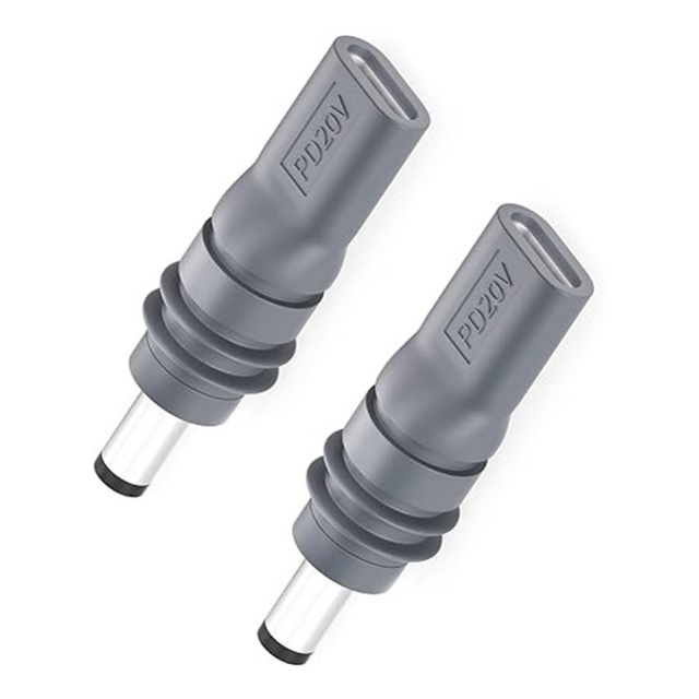 DC5.5*2.1mm Male to Female Converter PD Fast Charging 5A 20V 100W USB C for Starlink Mini DC Power Cable Adapter