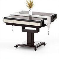 Table de Mahjong Automatique Pliante pour Usage Domestique – Idéale pour la Salle de Jeu et les Tuiles de Mahjong
