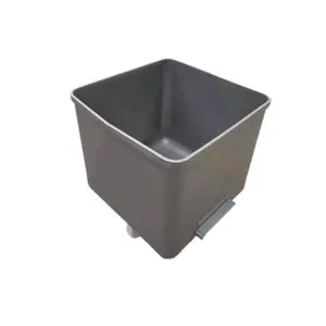 Standard 200L 304 Stainless Steel Meat Trolley Stuffing Cart Meat Bin for Food Processing Industry Service Equipment