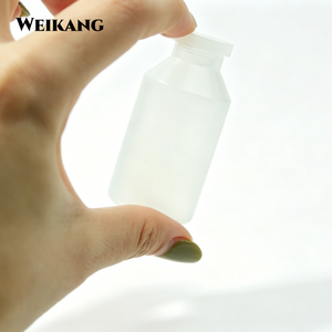 Bouteille en plastique PP de 50 ml pour vaccins vétérinaires liquides avec bouchon en caoutchouc pour médicaments liquides - Product Image 2