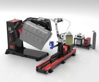 Robot de soudage MIG industriel à 6 axes pour le soudage de cadres et de structures de meubles en métal
