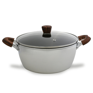 Sale Excellent Thermal Conductivity Double-Handle <b>Soup</b> Stock <b>Pots</b> Camping Cookware Set Titanium - Product Image 1