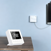 Termostato Inteligente WiFi Moderno TP618RF 230V para Sistemas de Calefacción a Gas y Eléctricos en Hogares y Hoteles, Material de PC Ecológico
