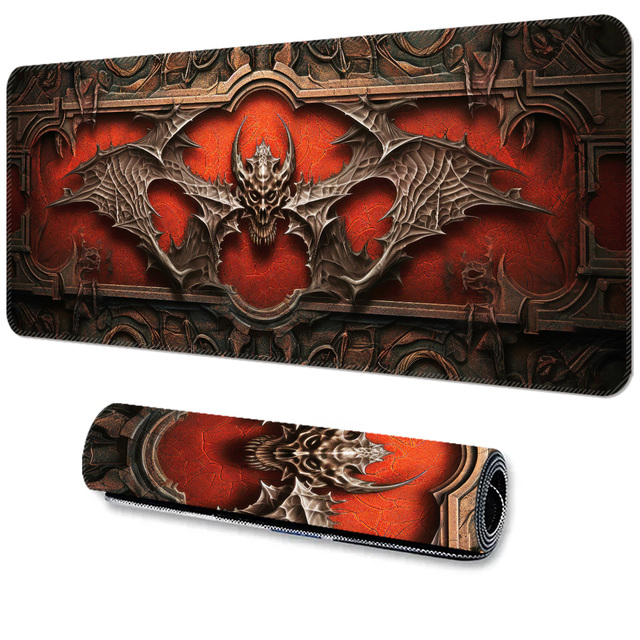 2026 LW Large Gaming Mouse Pad with Anti-Slip Rubber Base for Home Office Use OEM Factory