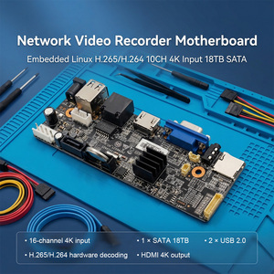 Migliore Scheda Madre <span class=keywords><strong>NVR</strong></span> per Sicurezza Domestica con 16 Canali 4K, Decodifica H.265 e Rilevamento Intelligente - Product Image 4